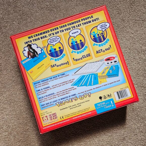 Time's Up! Deluxe - Board Game - Great Condition - Picture 6 of 11